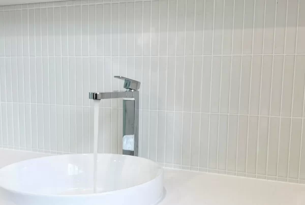 image of sink with faucet completed on bathroom renovations lugarno