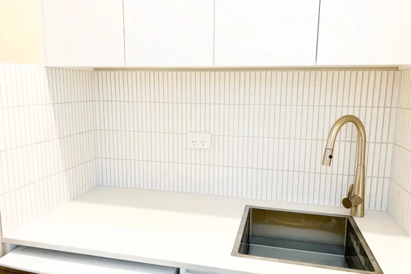 image of a small sink and faucet from carringbah south home renovations