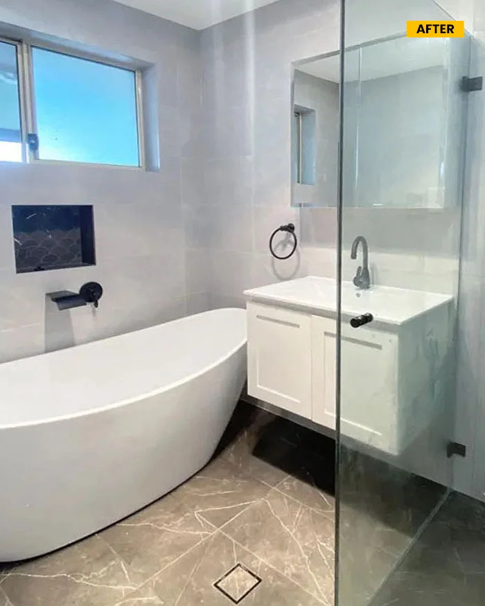 image of a bathroom in kenthurst after the renovation