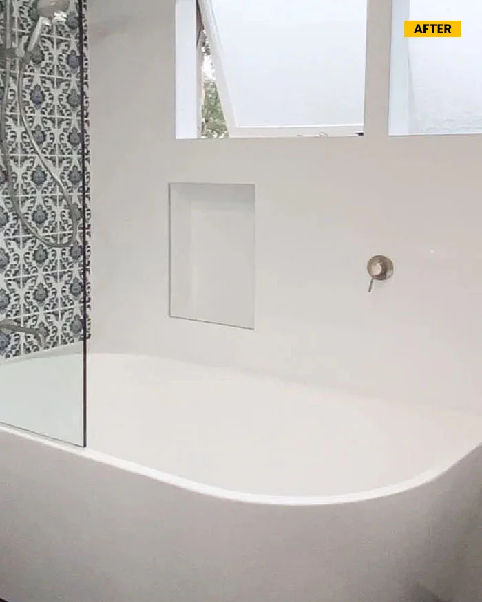 image of the bathroom in north wahroonga after renovation