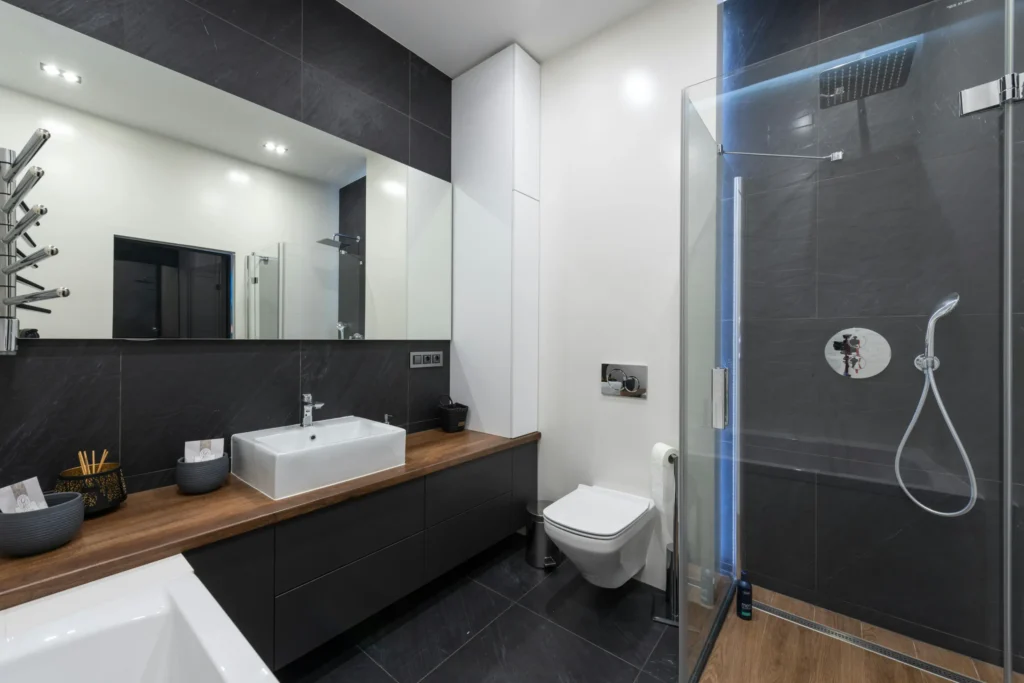 image of a modern bathroom newly renovated