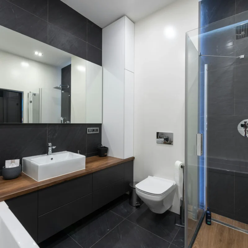 image of a modern bathroom newly renovated
