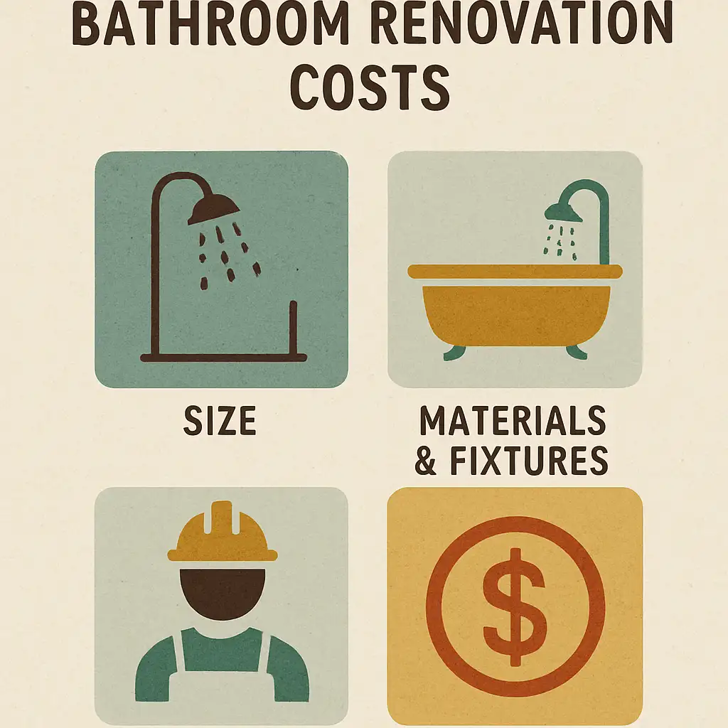 Factors affecting bathroom renovation costs