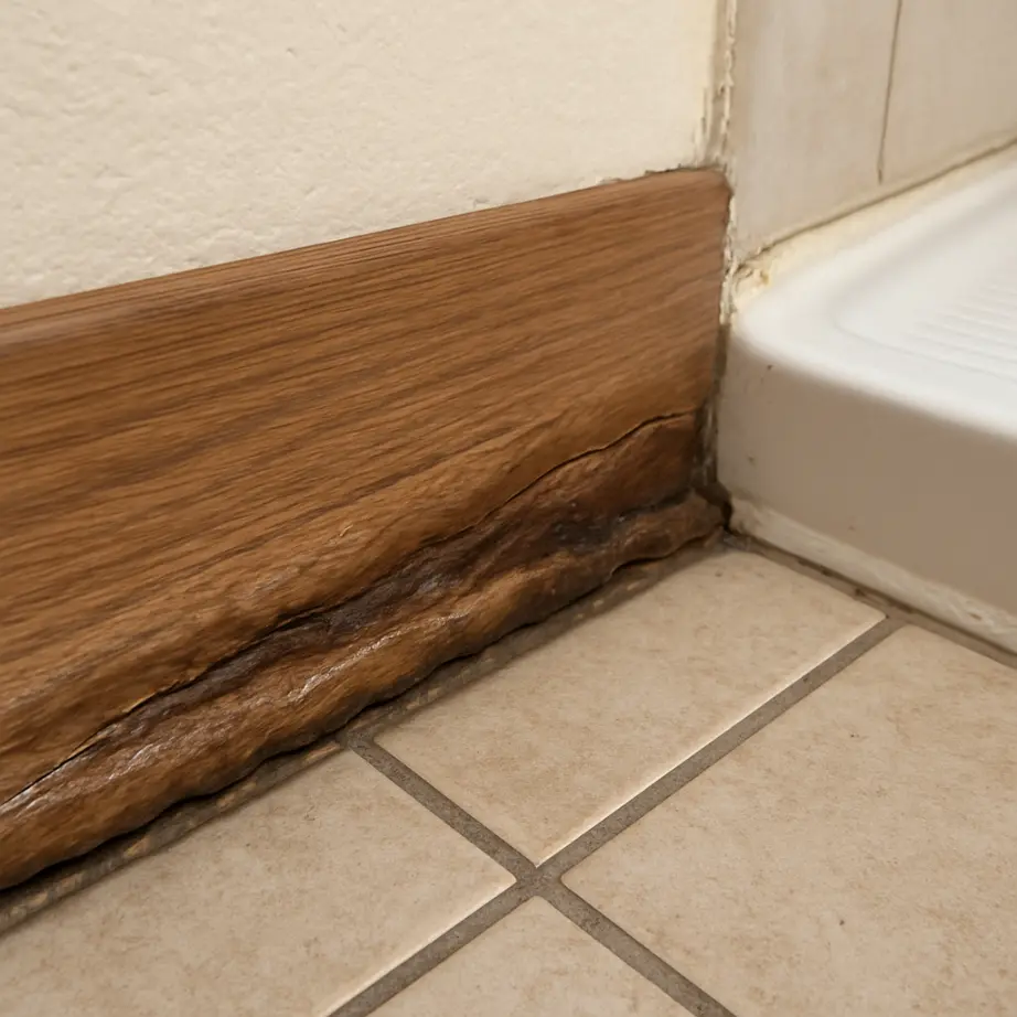concept image of common early signs that needs leaking shower repairs