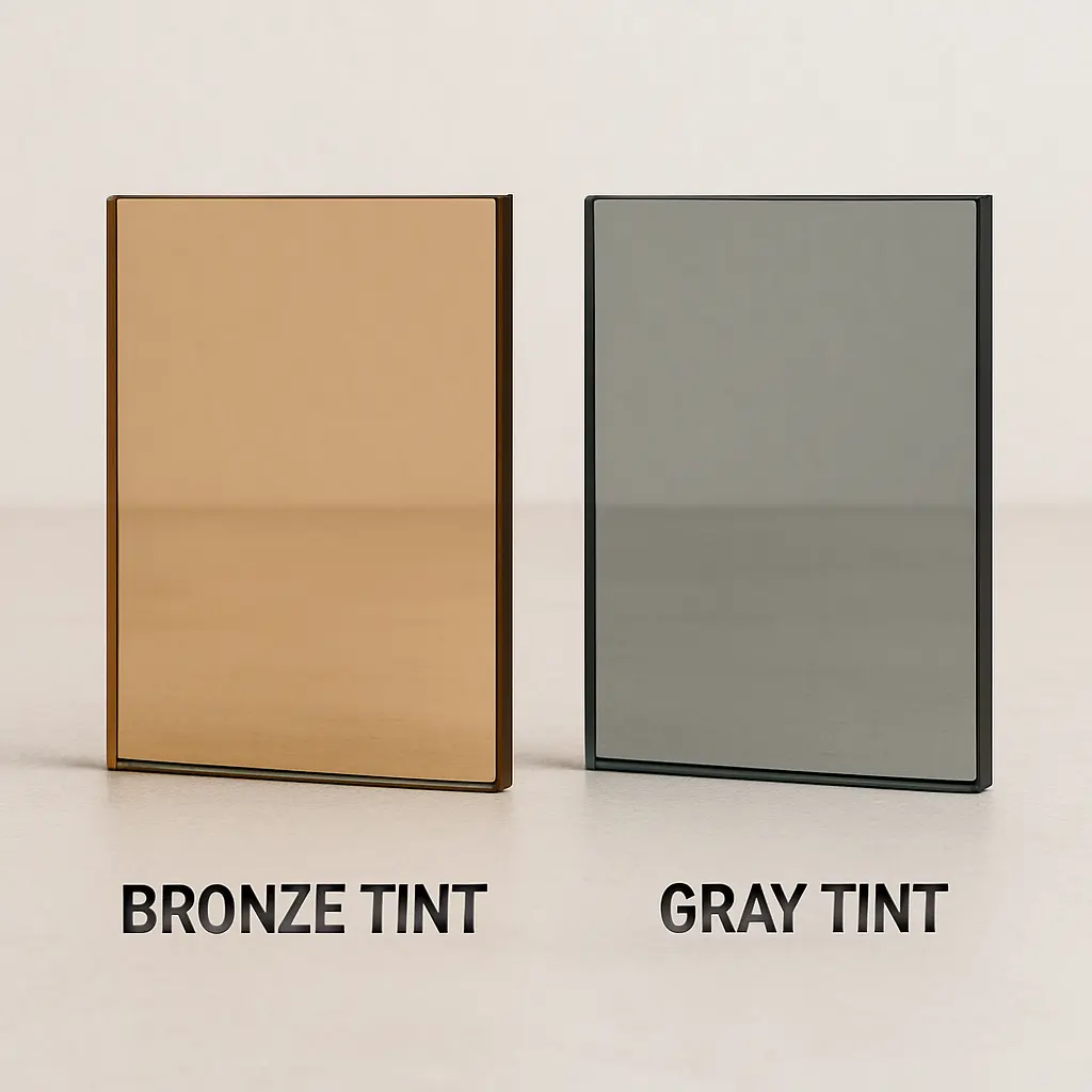 sample image for topic on tinted shower glass