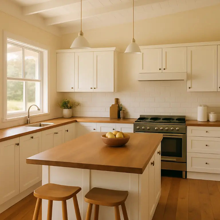sample photo of a kitchen for topic on country kitchen renovations