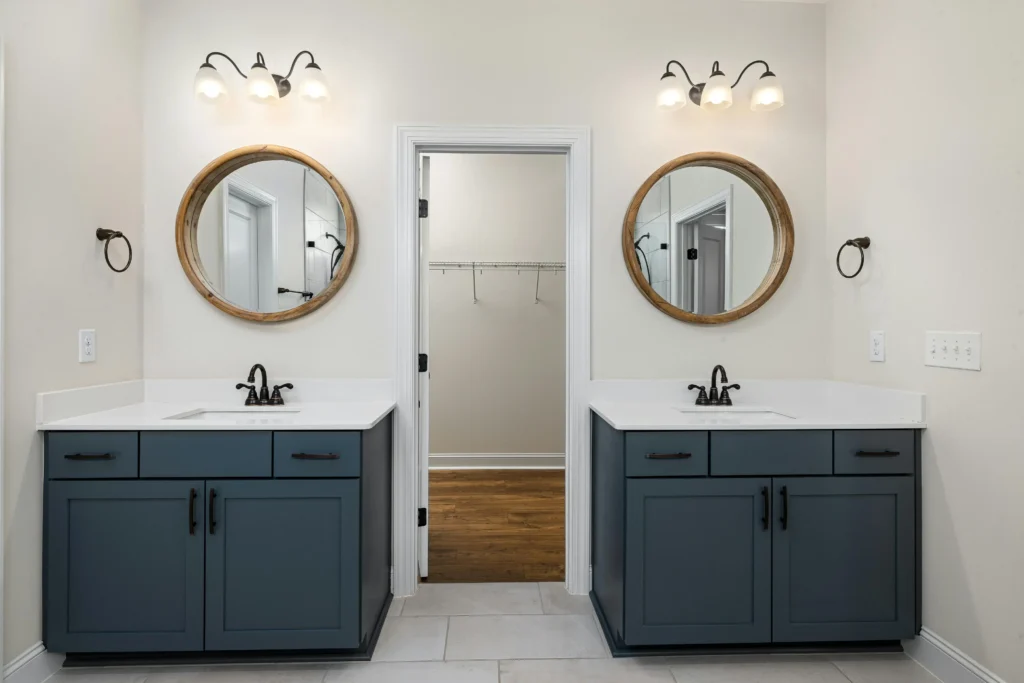 sample image of double bathroom vanity