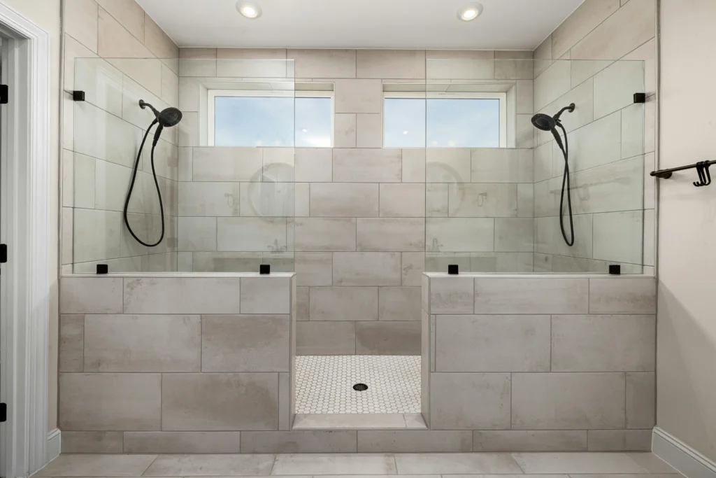 sample image of a bathroom that has tiles for topic on how to fix bathroom tiles