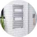 Heated towel rack