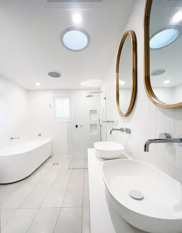 RJG bathroom renovation in Curl Curl